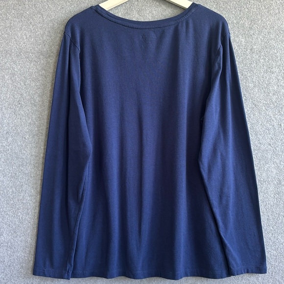 Banana Republic | Timeless Tee T-Shirt Intimparel (XL) Navy Blue - Picture 2 of 7